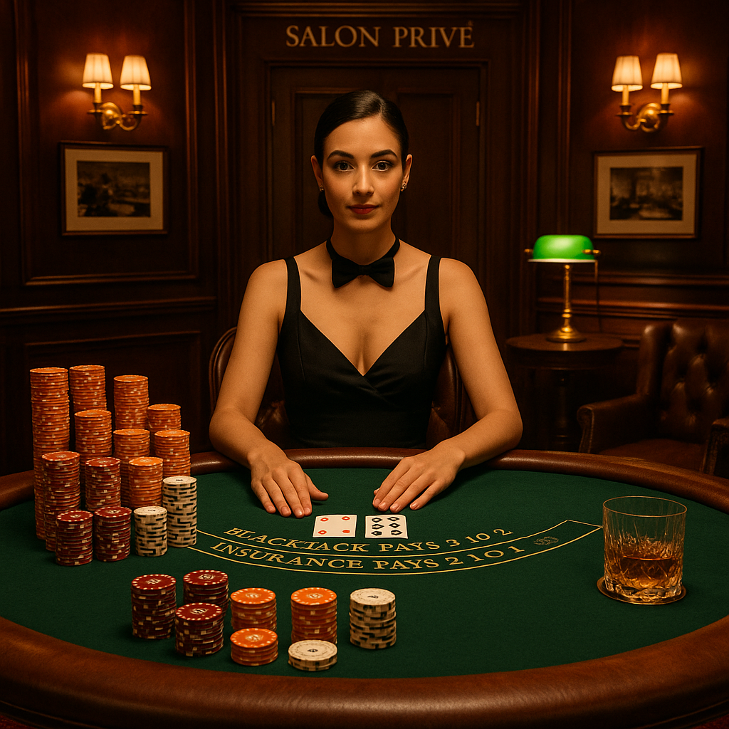 BitStarz - Live Blackjack - Croupiers en Direct