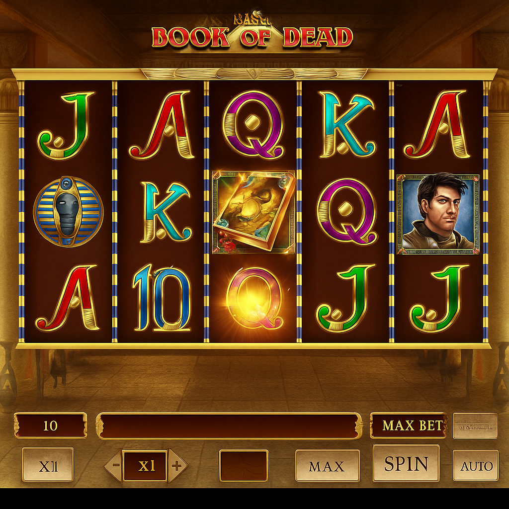 BitStarz - Book of Dead Slot - Jeux de Casino