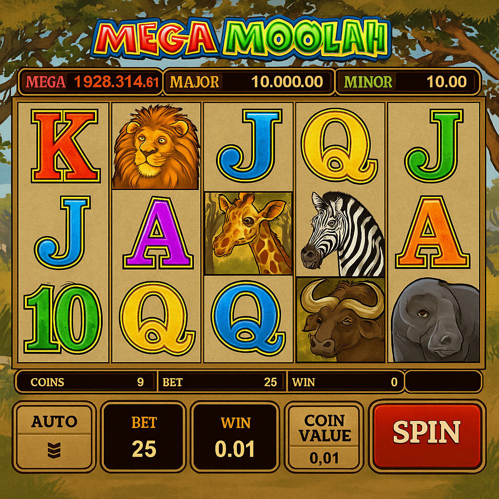 BitStarz - Mega Moolah Jackpot Slot Game - Microgaming